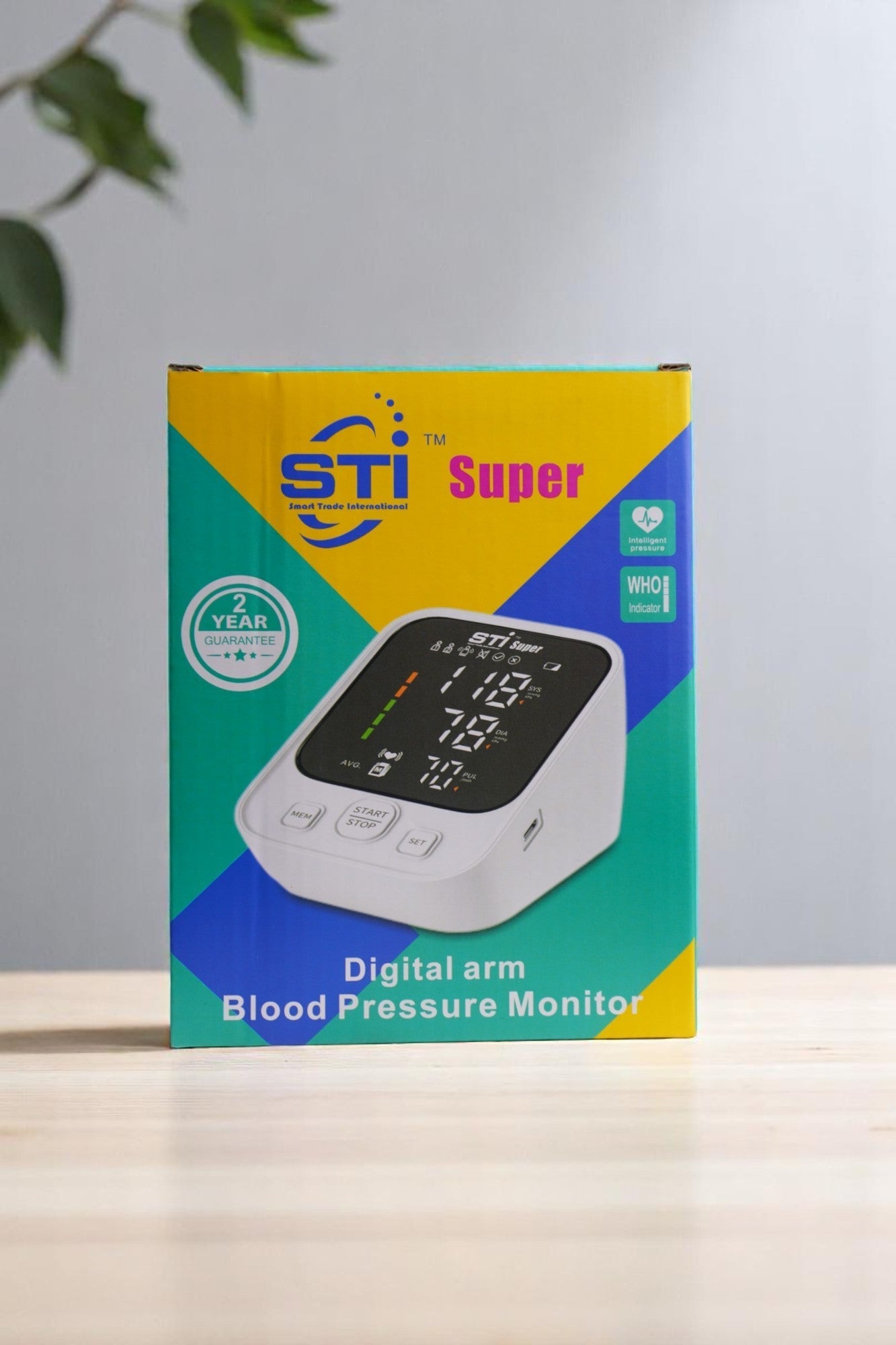 STI Blood Presure Monitor LED