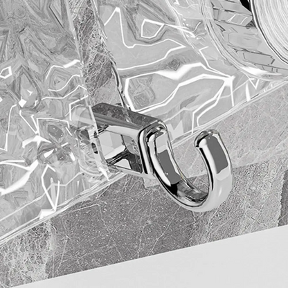 Bathroom Wall Suction Cup Hook Rack