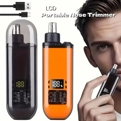 Digital Display Rechargeable Nose Trimmer